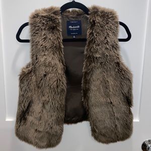 Madewell Fur Vest